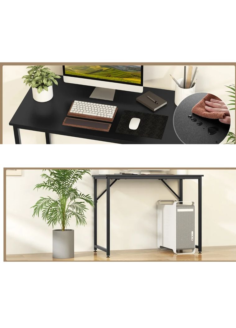 Письмовий стіл Homart із сталевим каркасом Costway (362027987)