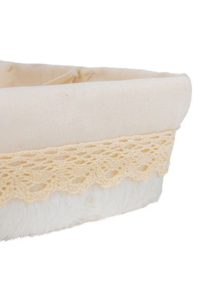 Пасхальная корзинка "Белые ушки", 19 см (9109-029) ELISEY Кролик (326807901)