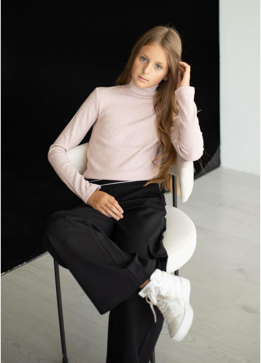 Гольф "Stella" для девочек из теплого рубчика OlaN (315048075)