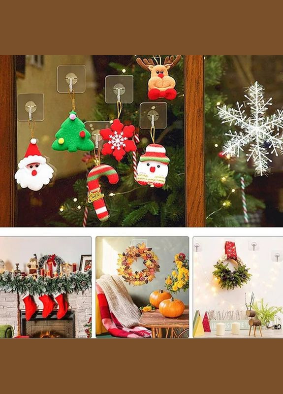 Вешачки – крючки самоклеящиеся. набор 25 шт. No Brand (349766795)