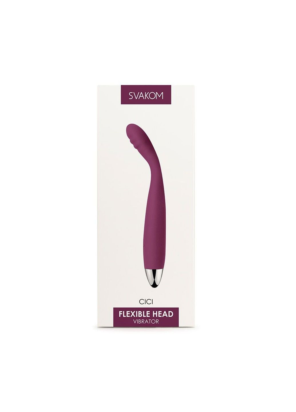 Тонкий вібратор точки G Cici Violet Svakom (316226153)