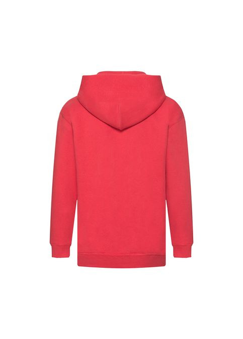 Толстовка детская Premium hooded sweat jacket kids Красный (062035040152) Fruit of the Loom (315937862)