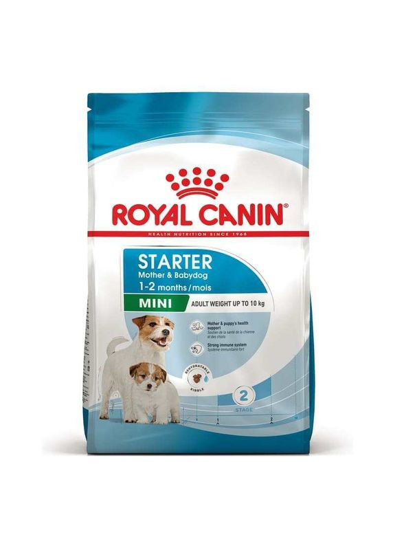 Сухой корм Mini Starter для щенков и собак мелких пород в период беременности и кормления грудью 1 кг Royal Canin (289391151)