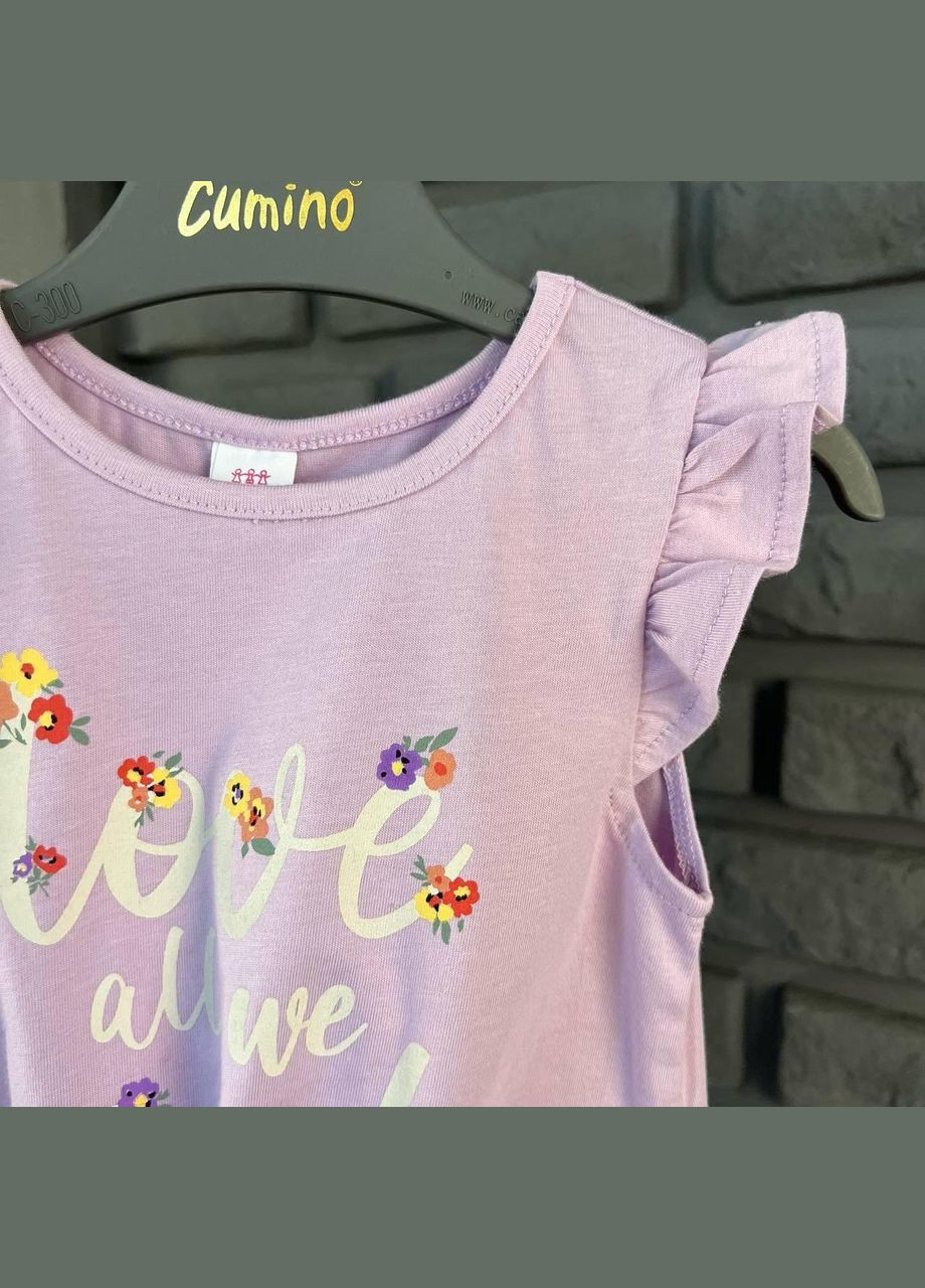 Бузкова демісезонна дитяча футболка для дівчаток біла 9-12міс (74-80см) LC Waikiki