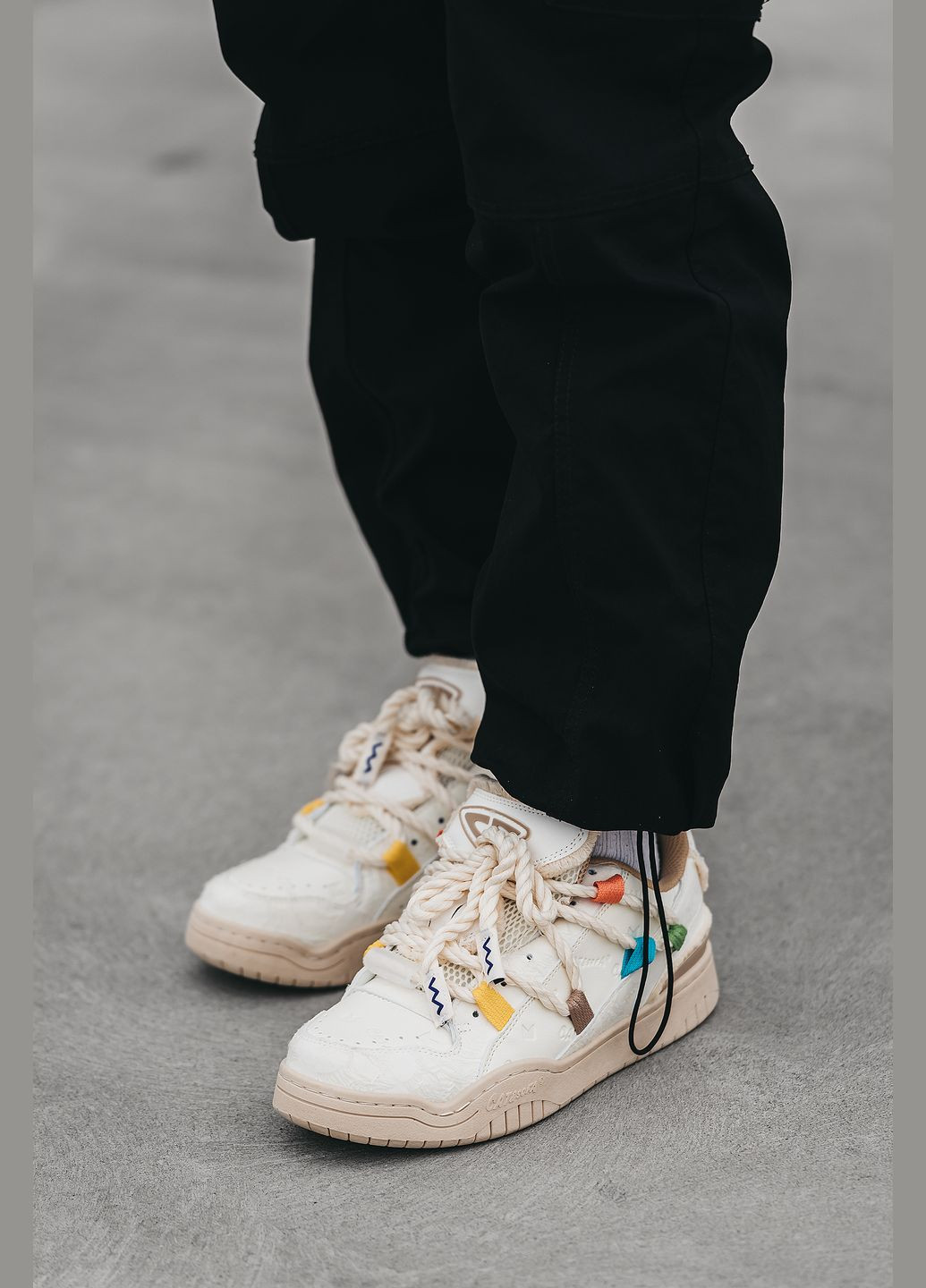 Кроссовки женские и мужские Cat & Sofa beige multicolor | Кэт & Софа бежевые No Brand бежевые всесезоны (315006142)