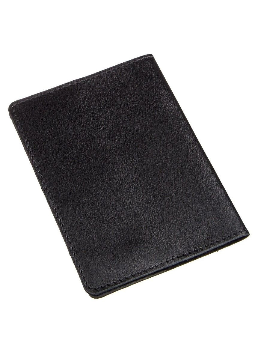 Кожаная обложка на паспорт с надписью SHVIGEL черная (sku_13977) No Brand (327819932)