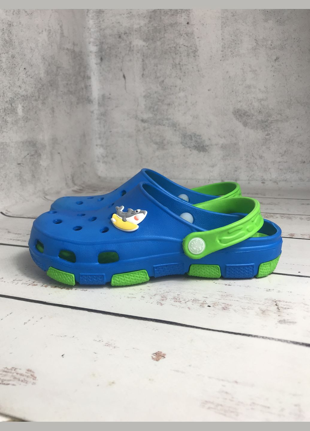 Крокси сабо дитячі для хлопчиків Синій (138) Fogo (340113374)