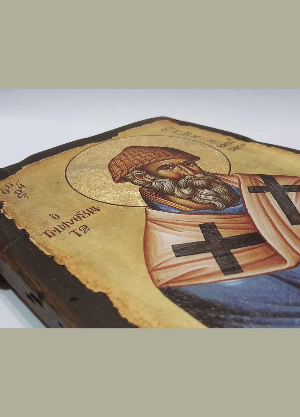 Ікона Спиридона Триміфунтського ручної роботи Під замовлення Comshop (301538122)