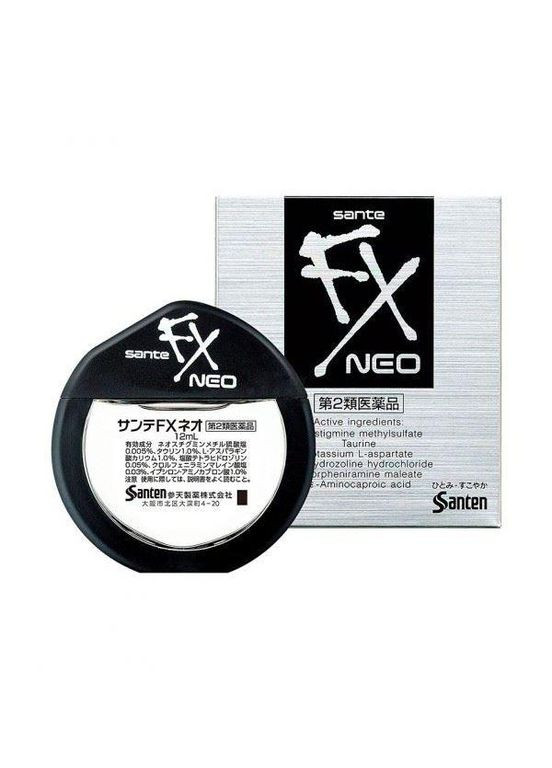 SANTEN FX Neo краплі з таурином від почервоніння 12 мл Santen Pharmaceutical (322290770)