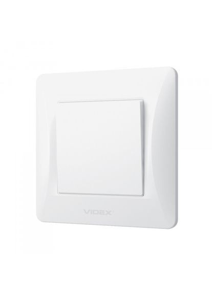 Выключатель одноклавишный белый BINERA Videx (366298233)