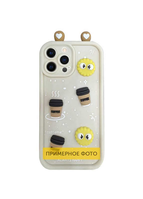 Чохол на Xiaomi Redmi Note 14 Pro 4G / для Ксяомі, сяомі, ксіомі редмі ноте 14 про об'ємні Toys Case Light Pink Epik (360634336)