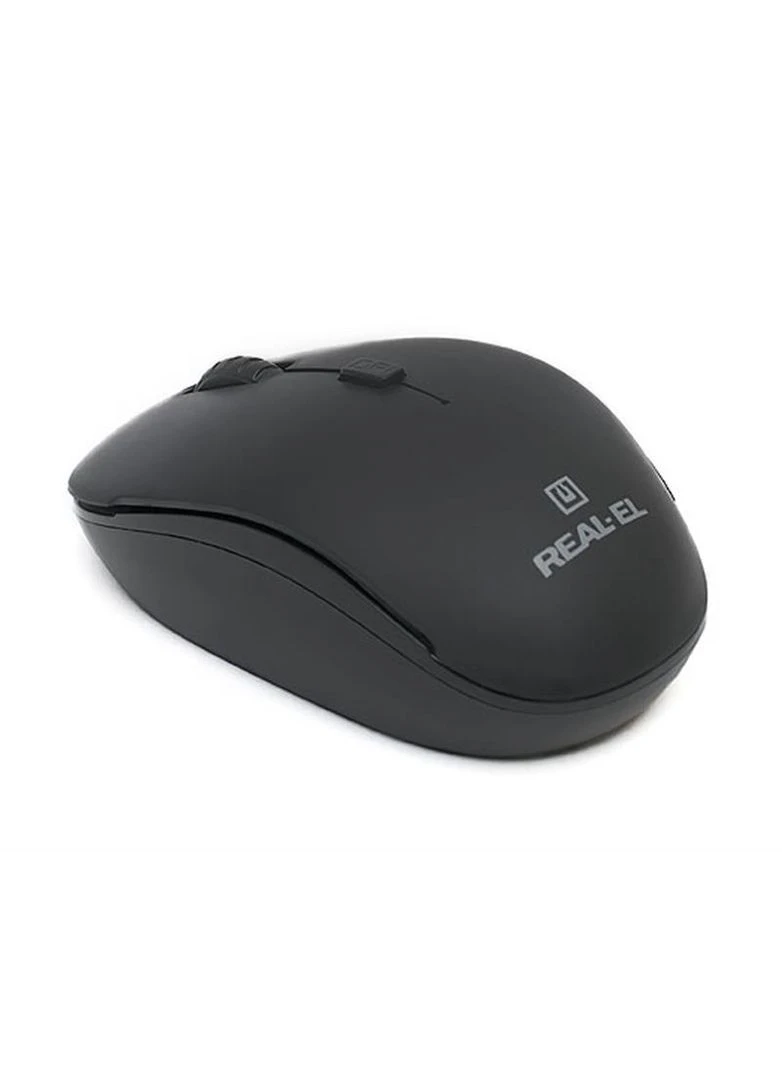 Мышь беспроводная RM-301 Wireless Black Real-El (336958595)