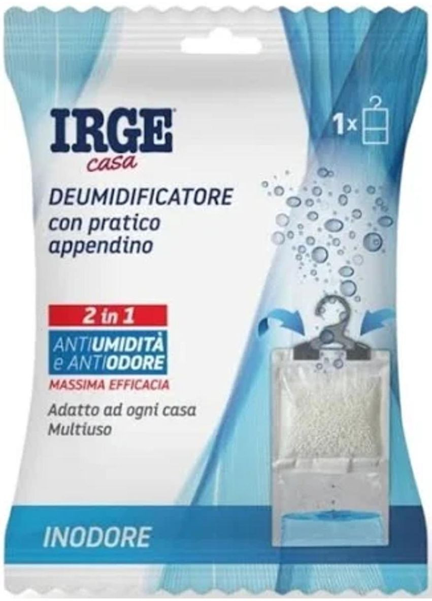 Поглотитель влаги и запахов + освежитель воздуха Без запаха, 500 мл в шкаф IRGE (363841043)