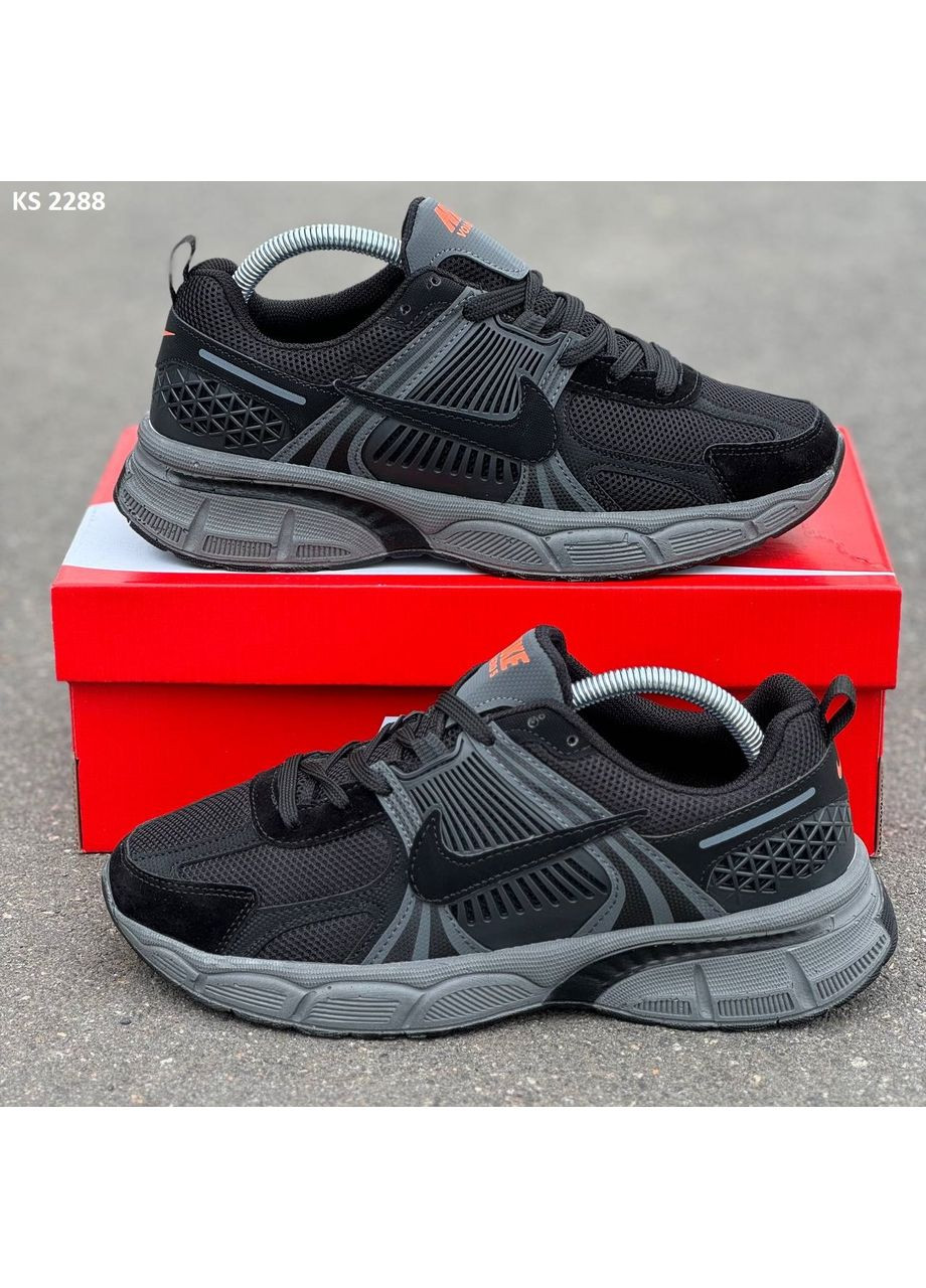 Черные демисезонные кроссовки мужские nike vomero 5 black gray найк вомеро роам 5 No Brand