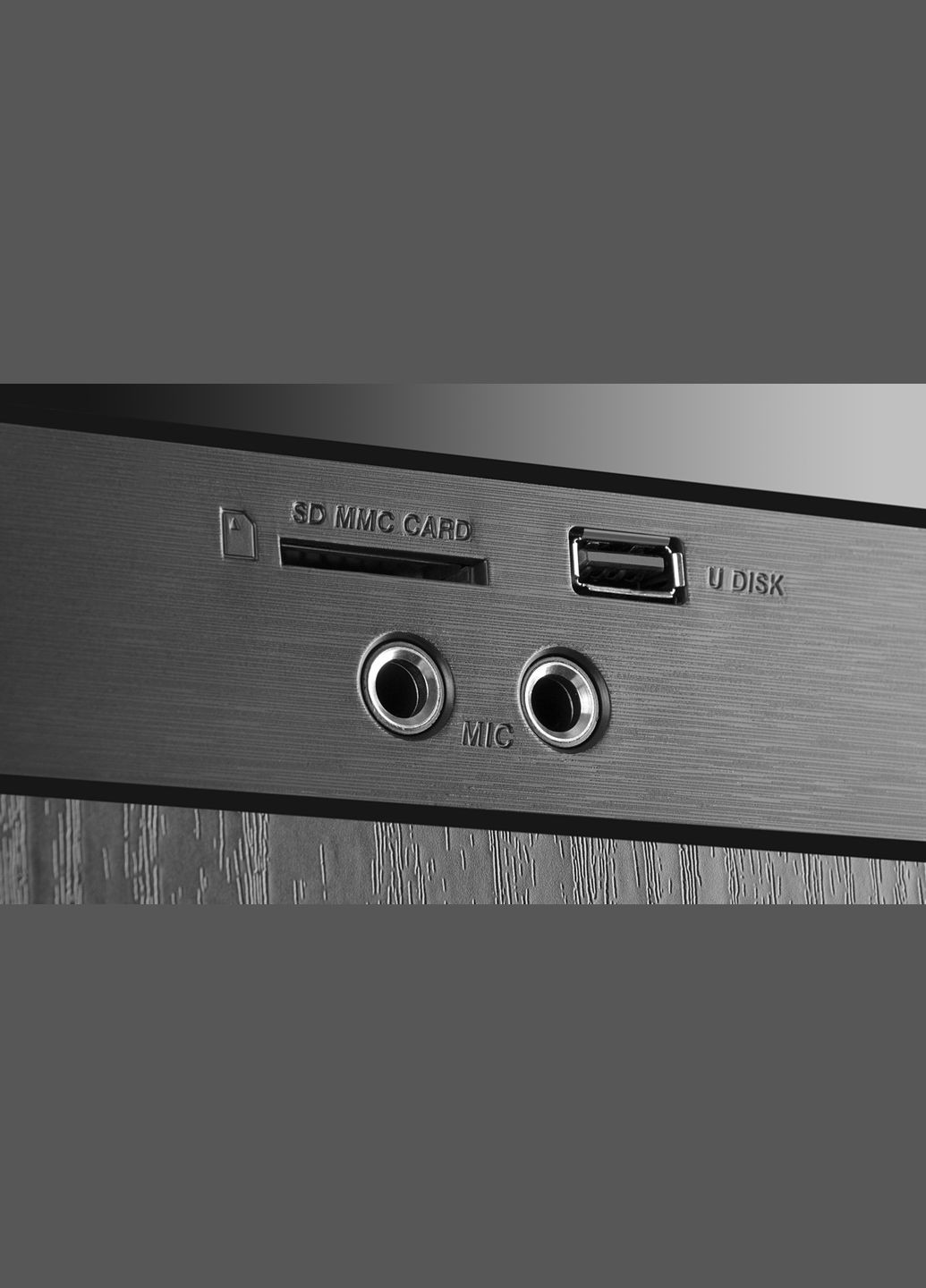 Колонки 2.0 S-2070 black (150W, Bluetooth, USB ﬂash, FM, Karaoke, Opt, coax, ДК) Real-El (333824455)