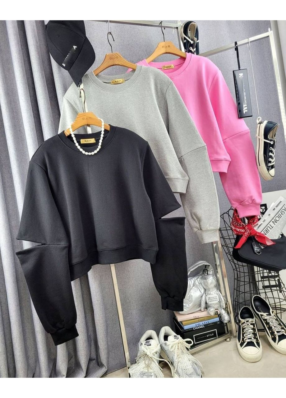 Стильний спортивний прогулянковий костюм з розрізами на кофті та штанах Україна (354693509)