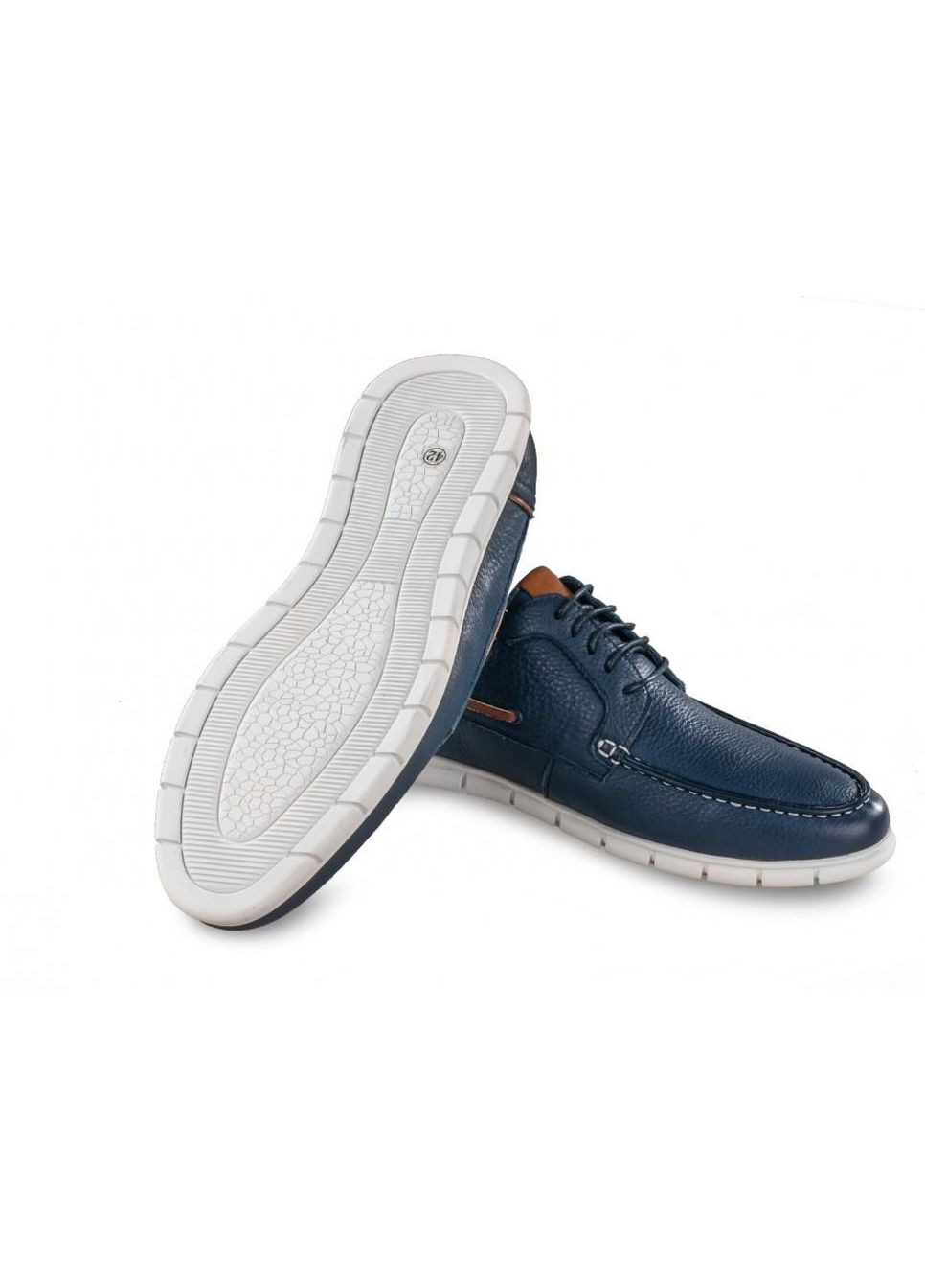 Темно-синие туфли 7201332 цвет тёмно-синий Clemento