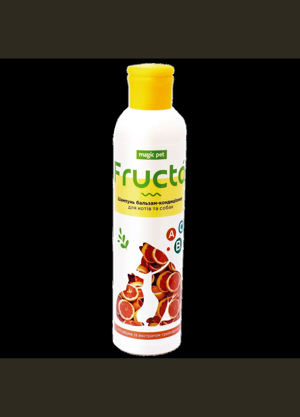 Бальзам-кондиціонер FRUCTA з екстрактом персика, для собак та котів, 220 мл Magic Pet (304424231)