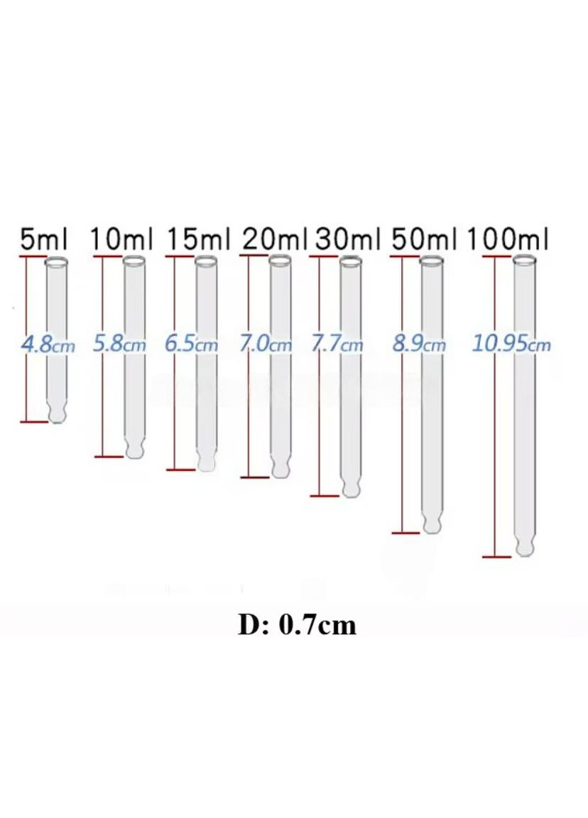 Капилляр пипетки стекло (нс) - 5 мл No Brand (369759769)