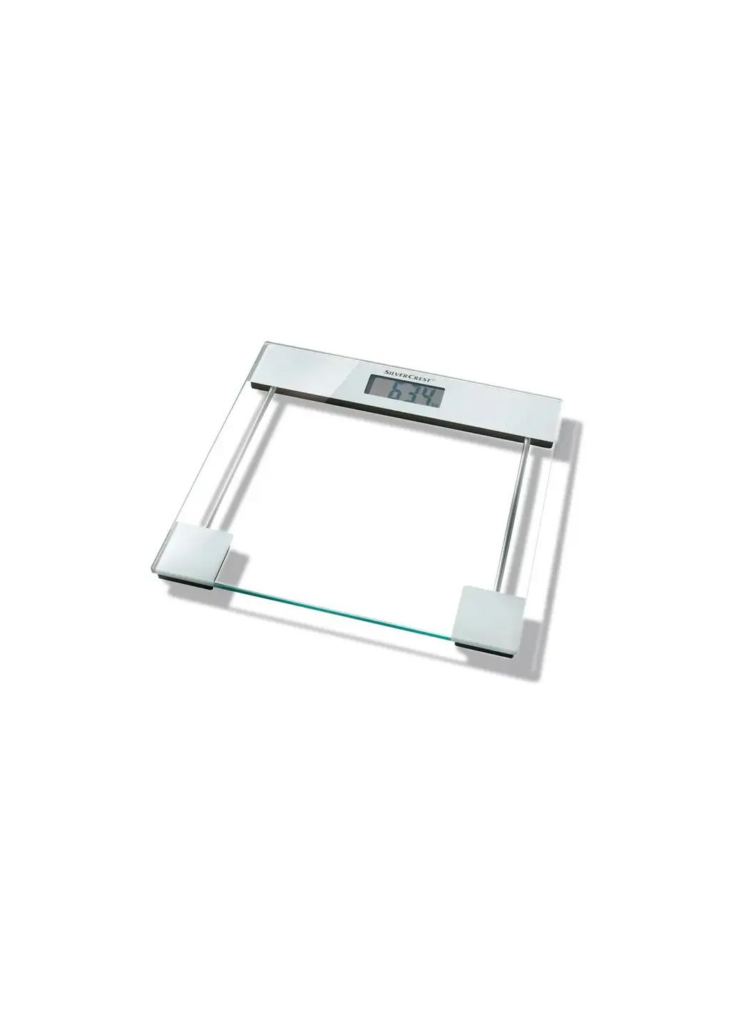 Ваги підлогові скляні SPWE180 A1 прозорий Lidl Silver Crest (291427437)