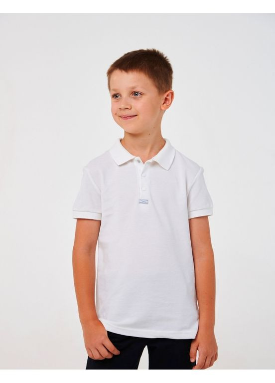 Футболка-поло (короткий рукав) Молочний Smil (340232825)