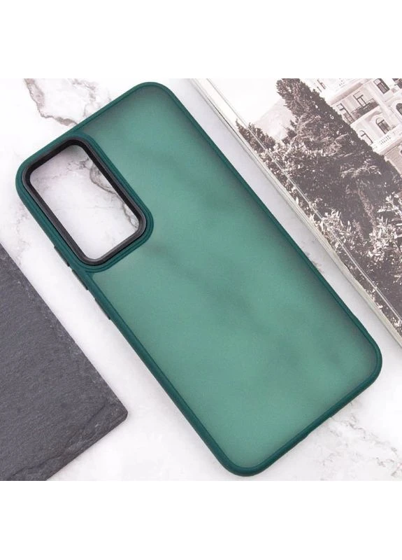 Чехол накладка противоударная Epik для TPU + поликарбонат зелёный No Brand Samsung Galaxy S23 FE (402071356)