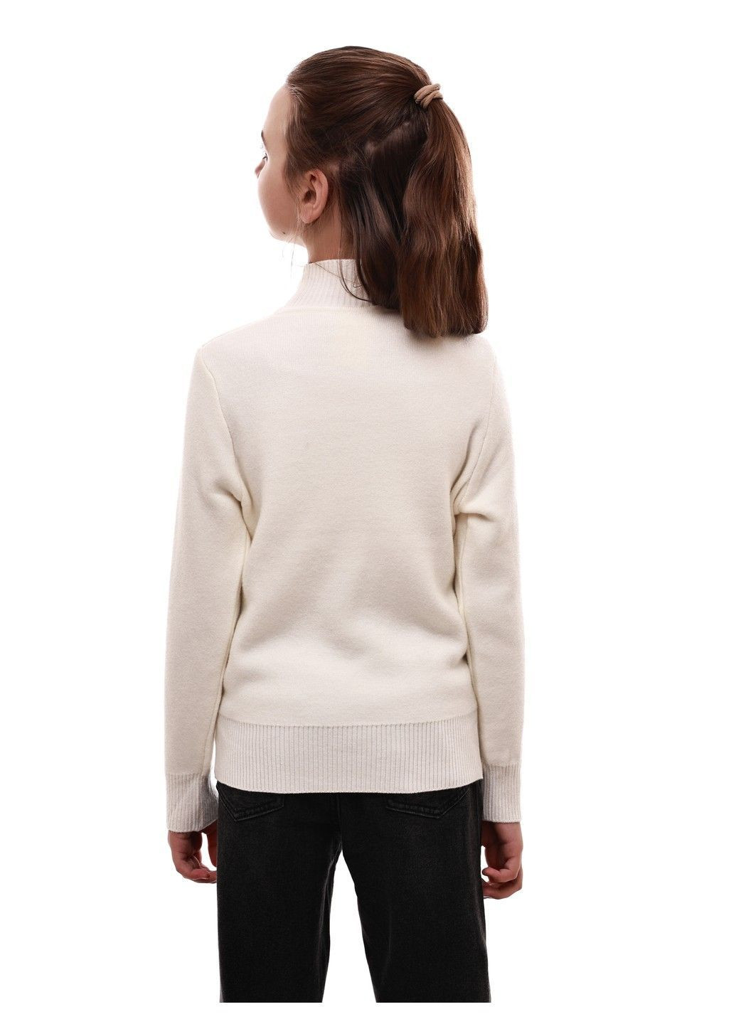 Молочний зимовий светр для дівчинки підлітка Melli