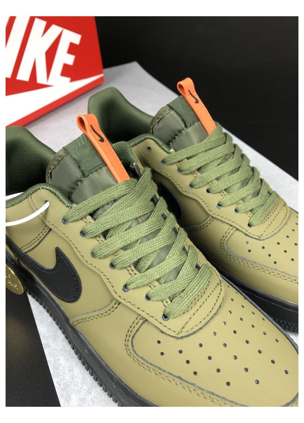Хакі кросівки чоловічі limited, вьетнам Nike Air Force 1