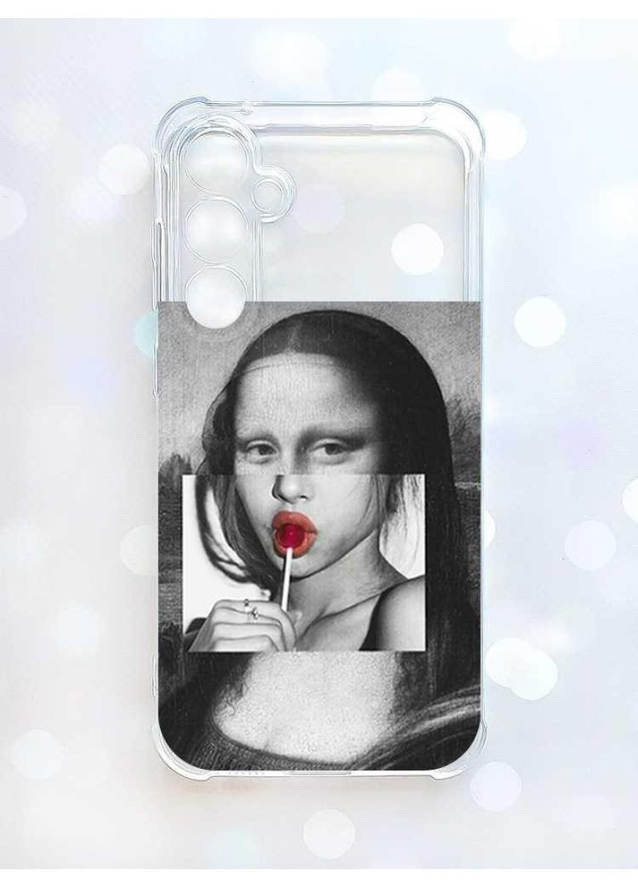 Чохол з потовщеними кутами на Samsung Galaxy S24 FE Сучасна Мона Ліза (принт 351) Creative (355388952)