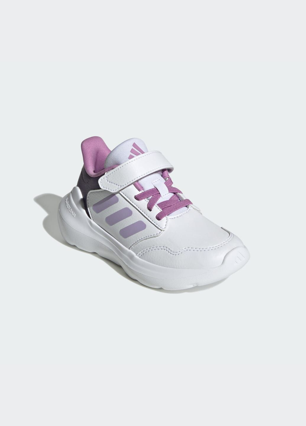 Білі всесезонні кросівки tensaur run 3.0 kids adidas