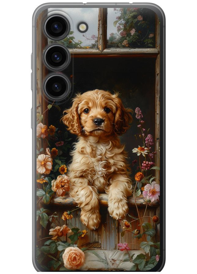 Силіконовий чохол 'Цуценя cocker spaniel' для Endorphone Samsung Galaxy S23 (292254000)