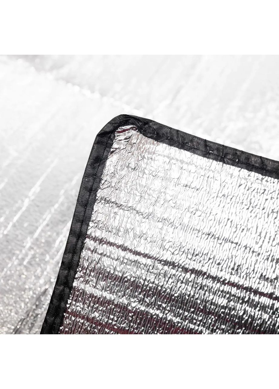 Підстилка під намет 240×240 см алюмінієвий килимок підкладка для кемпінгу вологозахисний LU-023 LUGI (370706691)