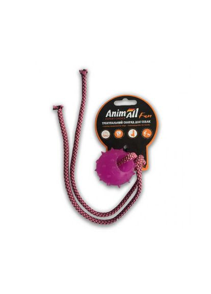 Іграшка Fun куля з канатом, фіолетовий, 4 см AnimAll (278309141)