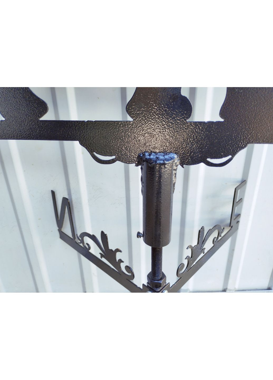 Флюгер на будинок Носоріг, флюгер на дах з металу 2 мм. No Brand (368896754)