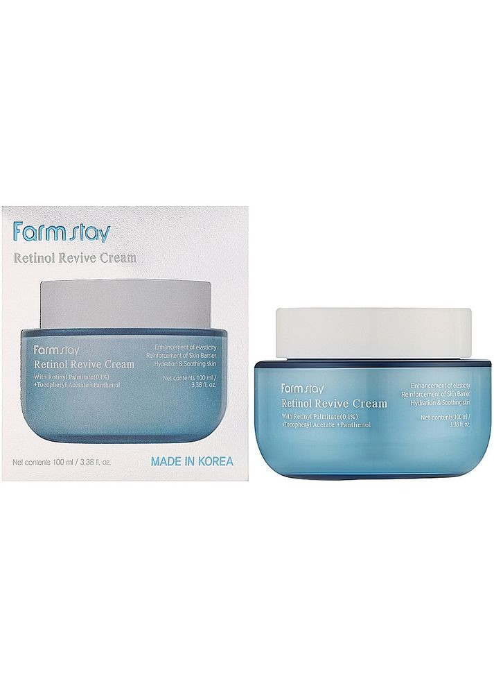 Крем для лица с ретинолом Retinol Revive Cream 100 мл (8800241500633) FarmStay (365867693)