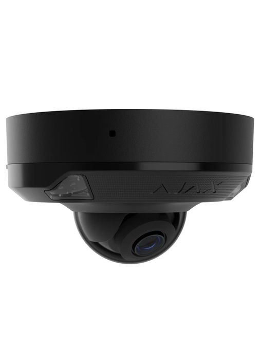 8 Mp IP охоронна відеокамера з гібридним підсвічуванням DomeCam Mini HL (8 Mp/4 mm) Black Ajax (371633374)