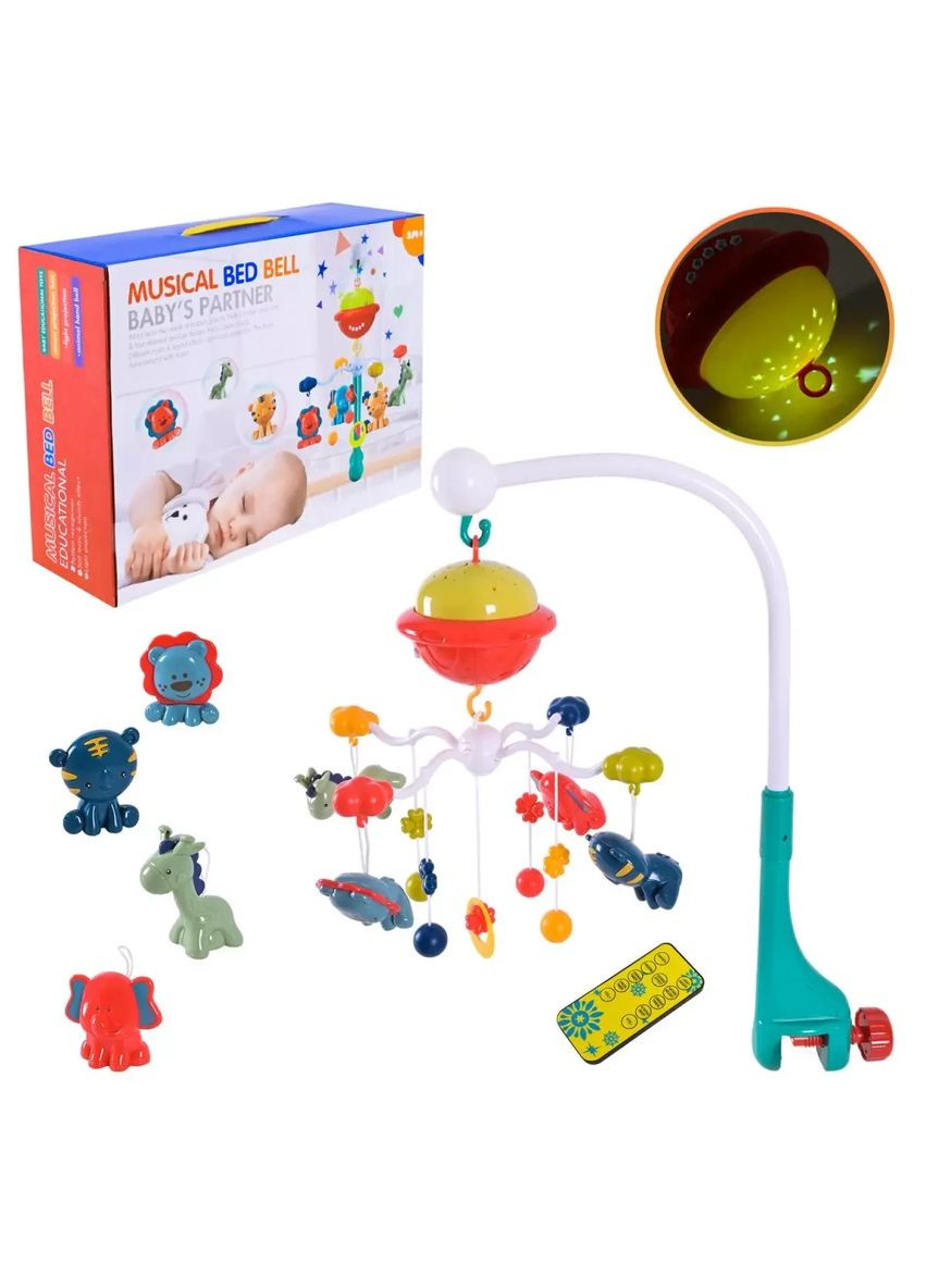 Мобиль для кроватки на радиоуправлении музыкальный N5075A No Brand (362426459)