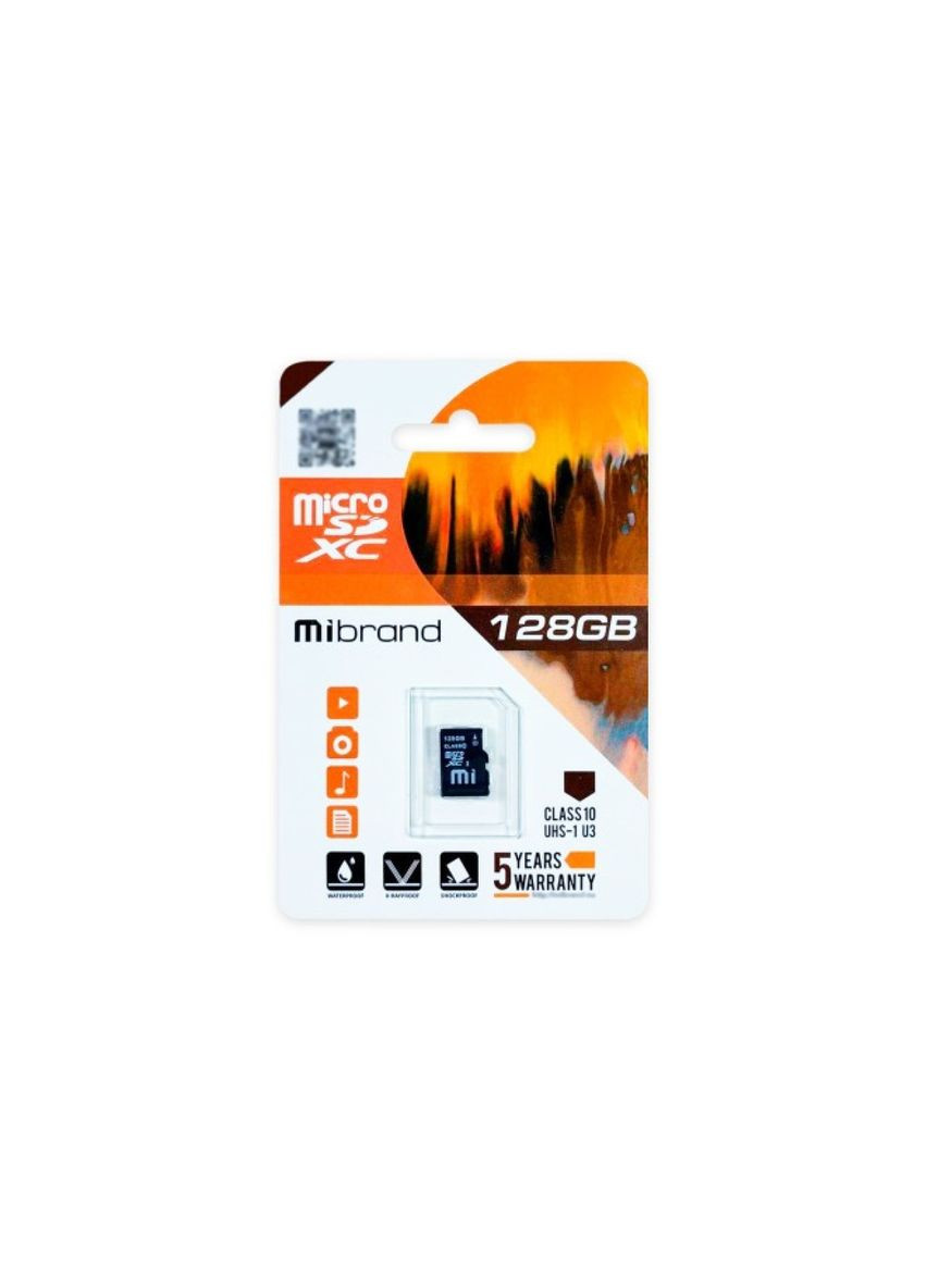 Картка пам'яті MicroSD 128 GB Mibrand (282001418)