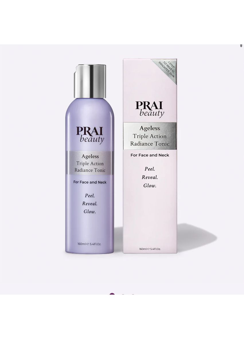 Тонік - пілінг PRAI Beauty Ageless Exfoliating Radiance Tonic with Lactic and Salicylic Acid, 160 ml La Prairie (367832133)