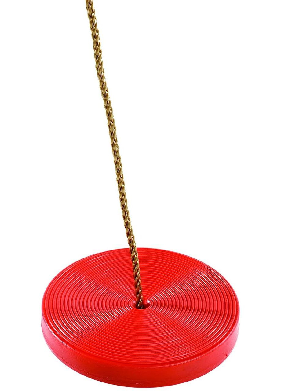 Качели для детей Тарзанка DISK для детской площадки Красная WCG (342120999)