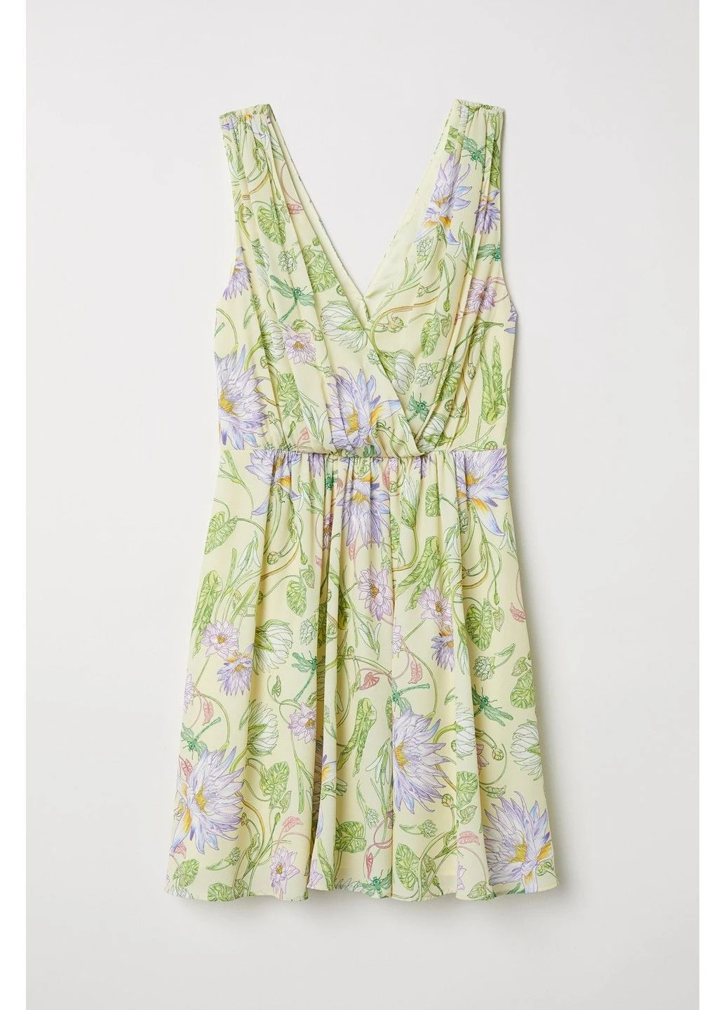 Желтое платье жёлтый H&M