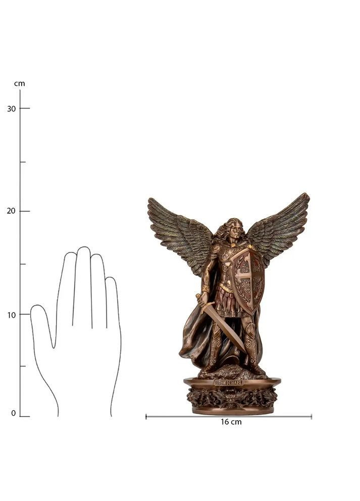 Статуэтка декоративная подарочная из полистоуна "Архангел Михаил" (20 см) Handmade 78023A4 (370206454)