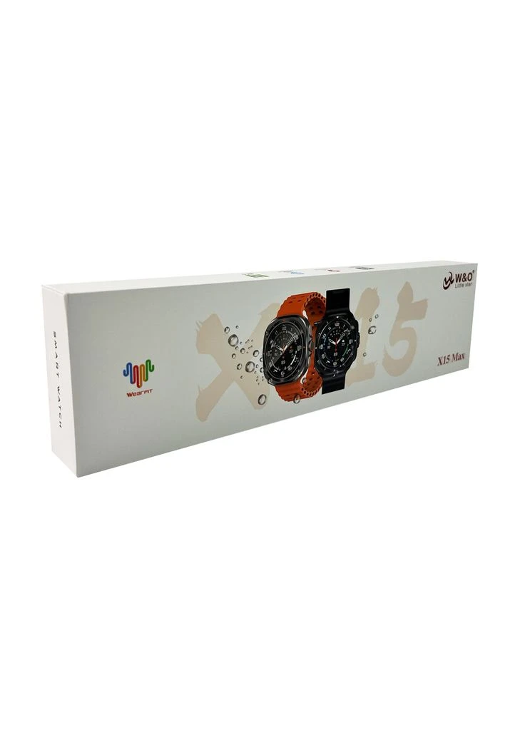Смарт-часы W&O X15 Max 38mm. 330 мАч. AMOLED+IP67 (WOX15MOr) No Brand X15 Max Amoled+IP67 (382948618)