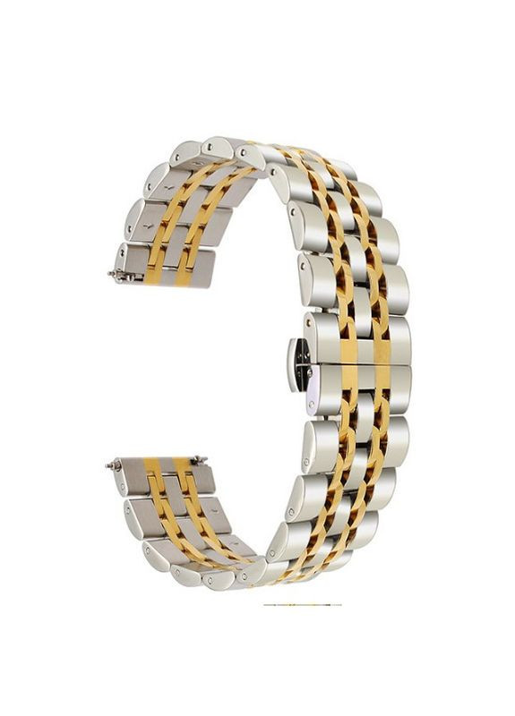 Браслеты для наручных часов. Ширина 20 и 22 мм. Цвет комбинированный. Литой. No Brand (370101725)