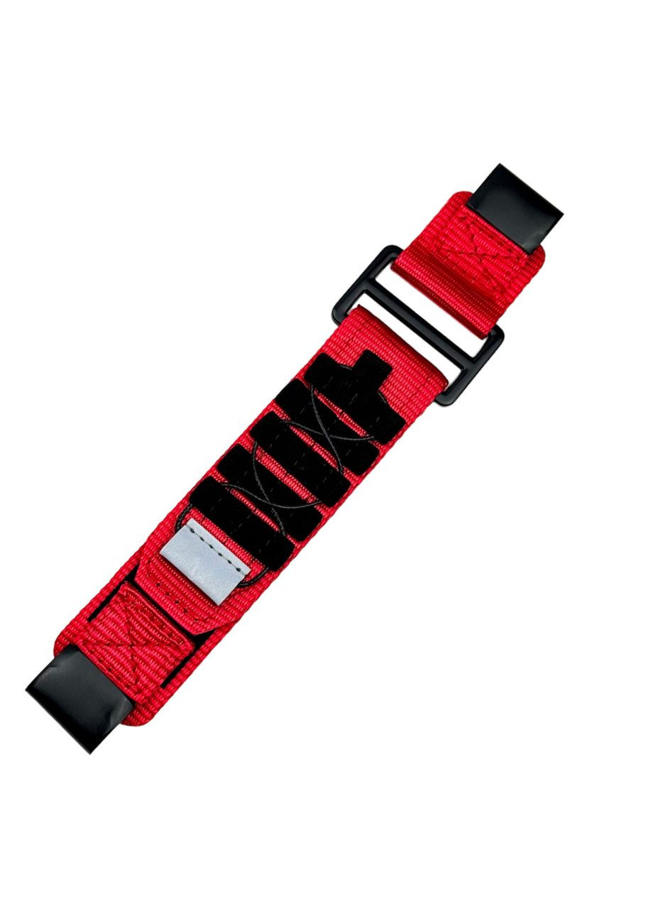Ремешок для часов Nylon Pro for Garmin Red 22 мм Modfit (354658609)