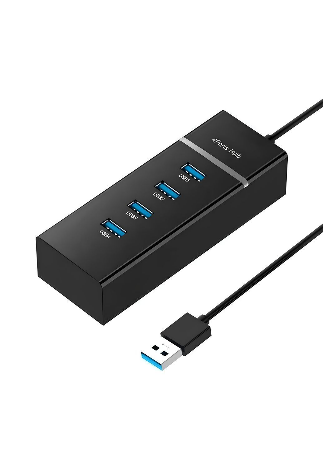 USB-хаб XON SmartHub Lite (USB3.0, 3хUSB2.0) Черный (UHALP040043B 5023) XON E-Tech (365307577)