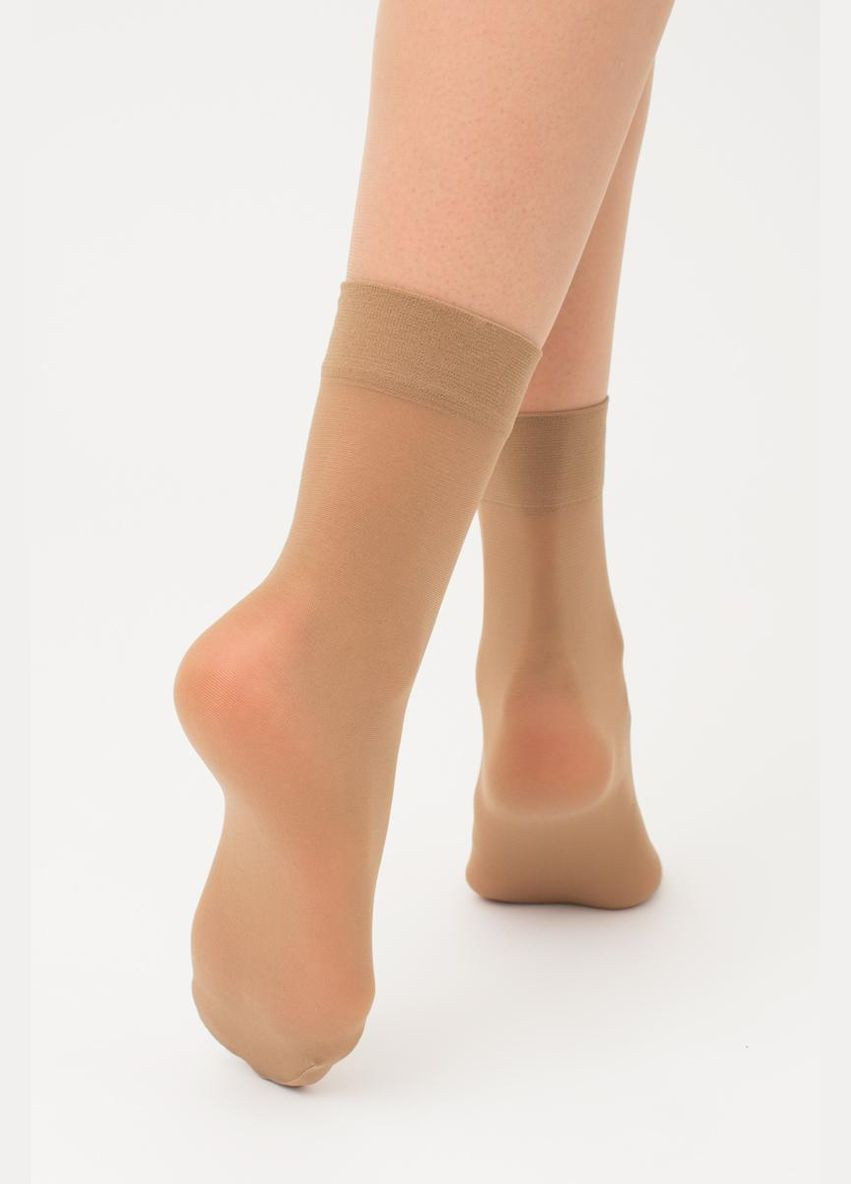 Коричневые носки женские Giulia однотонные (302297189)