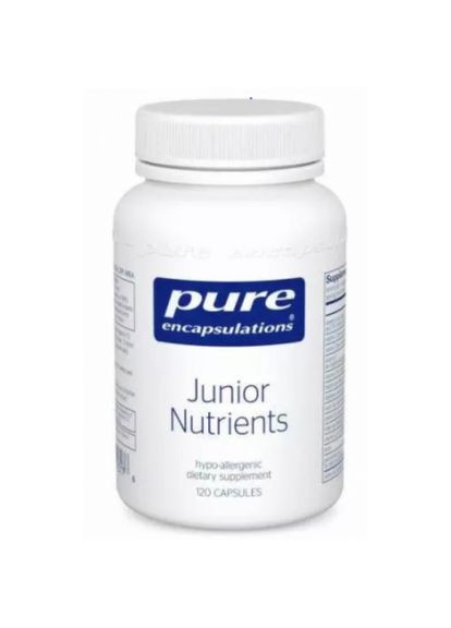 Мультивитамины для детей, Junior Nutrients,, 120 капсул (PE01317) Pure Encapsulations (266799269)