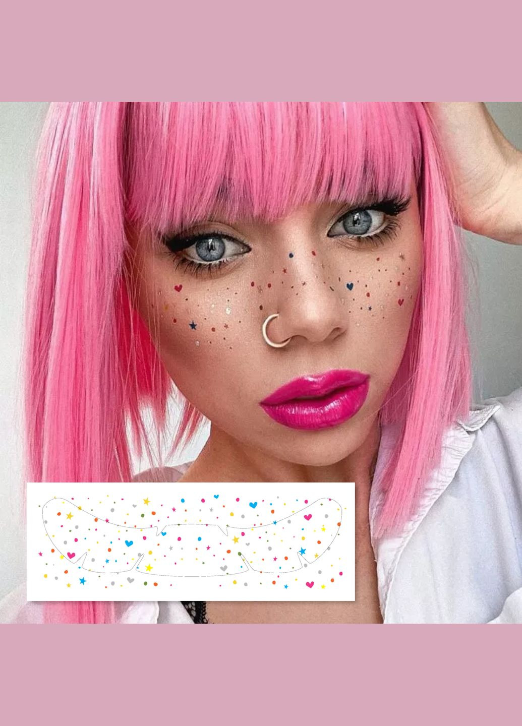 Временное тату "Веснушки настроение" Arley Sign (293942961)