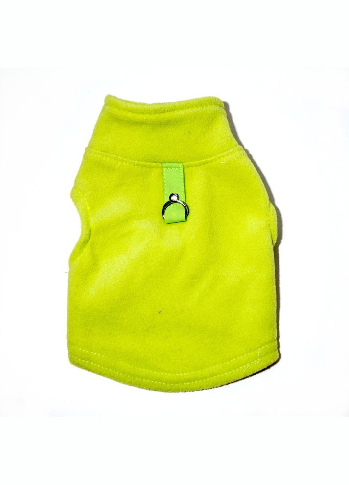 Жилетка для котов и кошек с кольцом Pet Style "Однотон" Желтая S No Brand - (323232073)